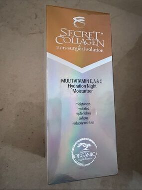 Secret Garden Multi Vitamin E,A &C. Hydration Night Moisturizer 1.7oz